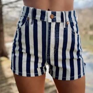 Wrangler Vintage Rodeo Striped Shorts
